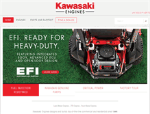 Tablet Screenshot of kawasakienginesusa.com